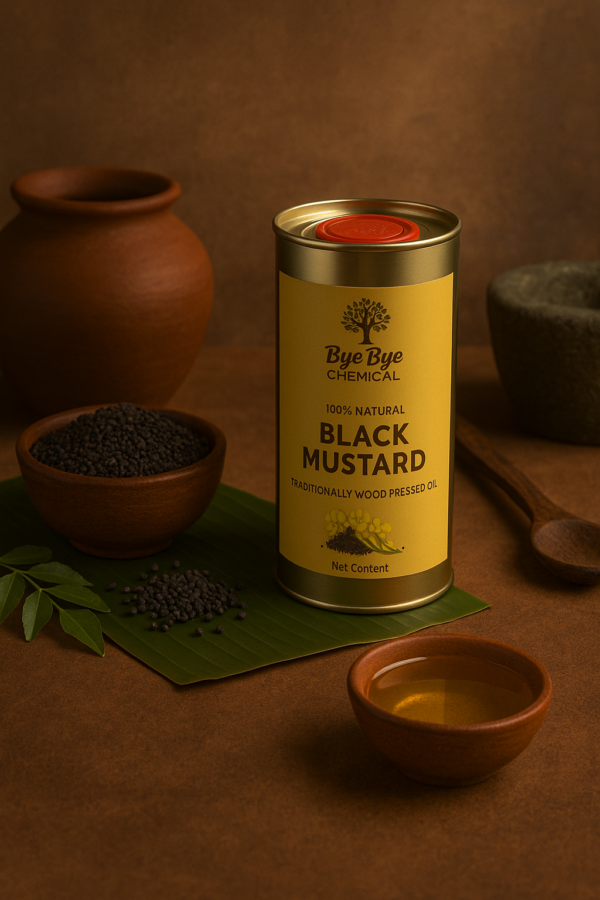 Wood Pressed Black Mustard Oil